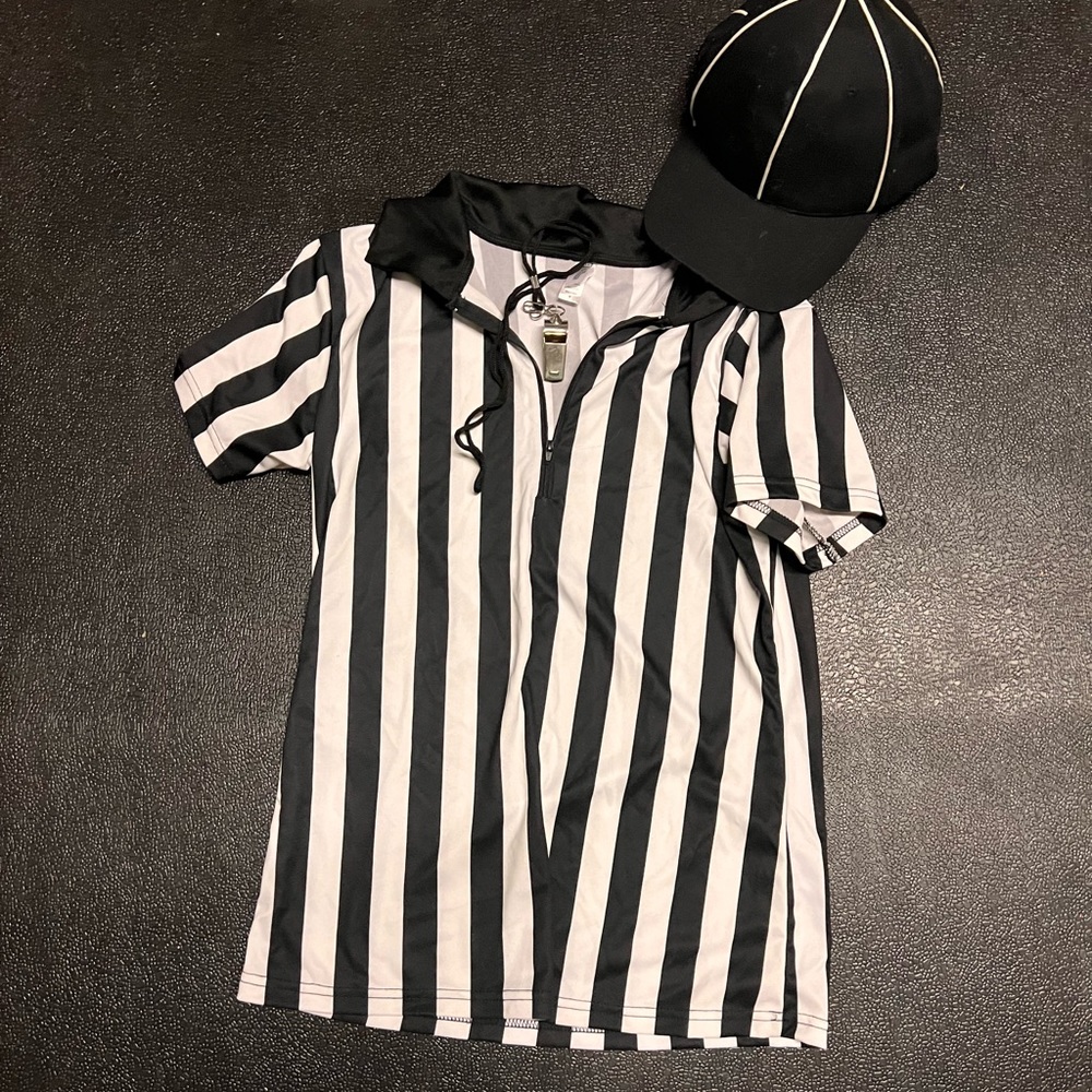 Womens Referee umpire Costume shirt Adult Medium